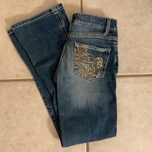 Boot cut jeans